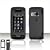 Solid Black RUBBER FEEL SOFT GRIP Case Cover for Brand LG Voyager VX10000 VX-10000 Protective Cell Phone Hard SNAP-ON [Beyond Cell Packaging]