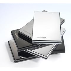 Toshiba StorE Steel PA4155E-1HE0  500 GB externe Festplatte (6,4 cm (2,5 Zoll), USB 2.0) Edelstahl - titan