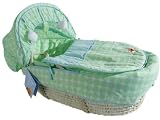 Zorbit : Honey Tree Pooh Moses Basket (Palm with embroidered apron)
