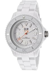 Solid White Dial White Plastic