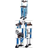Buy 18 - 30 Adjustable Aluminum Drywall Stilts Blue by Mega