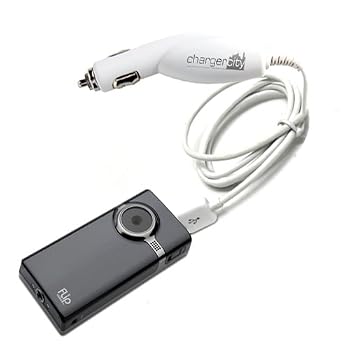 Set A Shopping Price Drop Alert For Car Charger Power Adapter + 2 in 1 function 10 FT USB Cable KIT for FLIP Mino , Mino HD, Flip Ultra & Flip Video Camcorder by ChargerCity (will require a FLIP battery pack if use in ULTRA HD 120min 3rd Generation Camcorder)