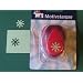 HEYDA Motiv-Locher Blume I, klein, Farbe: rot VE=1