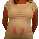 Girl Baby Feet Maternity Tee