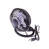 Light Weight Portable PC Laptop Black Mini Non-toxic USB Powered Desk Table USB Cool Cooling Fan