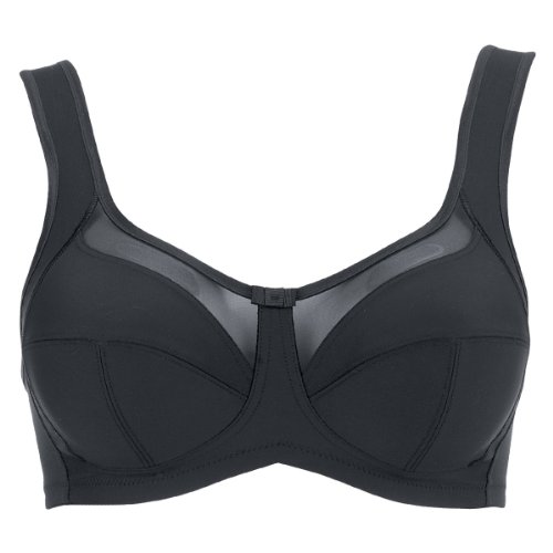 Anita Comfort Damen BH (Ohne B&uuml;gel), 5459 Komfort-BH Clara, Gr. 105B, Schwarz (schwarz 001 Preisvergleich
