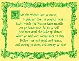 Wiccan Rede Poster