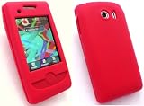 EMARTBUY SAMSUNG B5310 GENIO SLIDE SILICON CASE/COVER/SKIN RED