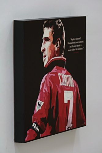 Eric Cantona quotes wall decor picture gifts portrait photo art decals framed cafe office home decorations Famous paintings on canvas poster prints artwork by keetatat