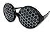 Insect Fly Sunglasses Bug Eye Glasses (Silver)