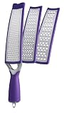 Art and Cook Long Convertible Grater, Purple