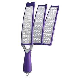 Art and Cook Long Convertible Grater, Purple by Art and Cook