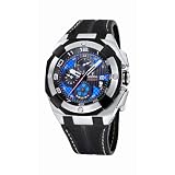 Festina Watches,  Mens Grande Tour Stainless Steel Case Water Resistant Sport Strap Carbon Fiber Dial Watch 