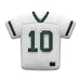 CAPerz - Football Jersey No. 10 - White/Green
