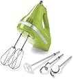 KitchenAid KHM5APGA Green Apple 5 Speed Ultra Power Hand Mixer