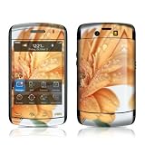 Golden Gerbera Design Protective Skin Decal Sticker for BlackBerry Storm 2 Cell Phone