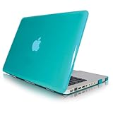 KHOMO Blue SeeThru Crystal Hard Case Cover for Apple MacBook Pro 15'' Aluminium Unibody (2009, 2010, 2011, 2012 models)