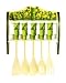 BAMBOO 3-D Large Wall Plaque & Utensils Set NEW
