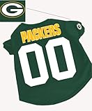 Green Bay Packers Official NFL Dog Football Jersey Shirt - Size Medium