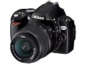Nikon D40x SLR-Digitalkamera (10 Megapixel) Double Zoom Kit inkl. 18-55mm f/3.5-5.6G ED II und AF-S DX 55-200mm f/4-5.6G ED