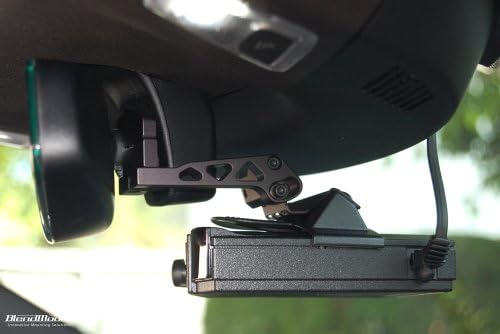BlendMount BV1-2027 Aluminum Radar Detector Mount for C7 Corvette, 2016 Camaro