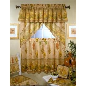Olive Vineyard Chair Pad by Chair Pads