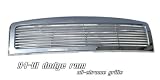 94-01 Dodge Ram Grill Shell All Chrome