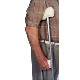 Essential Medical Supply Sheepette Crutch Covers