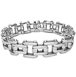 Stainless Steel Polished Bracelet - 7.5'' long