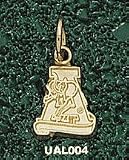Univ Of Alabama A 3/8 Charm/Pendant -14K/10K, Stainless Steel or Gold Plated