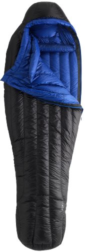 Marmot Plasma 15 Sleeping Bag: 15 Degree Down Black/Pacifica Reg/Left Zip