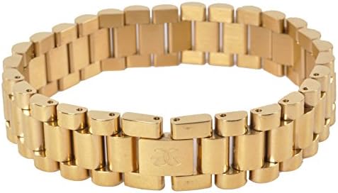 The Gold Gods Watch Link Bracelet 18K Gold Plated