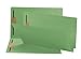 Smead End Tab Fastener File Folder, Shelf-Master® Reinforced Straight-Cut Tab, 2 Fasteners, Legal Size, Green, 50 per Box (28140)