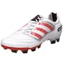 adidas Men's PREDATOR X FG Soccer Shoe,Predator Running White Metallic/Predator Red/Black (DB),8.5 D