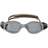 Finis Lane 4 Shockwave Competitive Curved Len Swim Swimming Goggles-Smoke