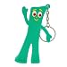 Gumby 2 GB USB Flash Drive Keychain