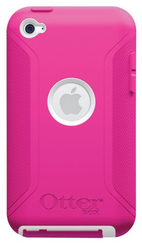 OtterBox Defender Series Hybrid Case for iPod touch 4G (Pink/White)