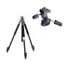 Giottos MTL9251B Pro Aluminium Tripod With MH5001 Three Way Pan & Tilt Head