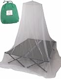Moskitonetz f�r Doppel Bett Gr. 0,63x2,5x12,5 m wei� - 