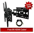 Sony Bravia KDL-52XBR9 LCD TV compatible Articulating Dual-Arm Wall Mount **FREE HDMI CABLE**