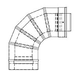 Rheem RTG20151A-1 90-Degree Elbow Gas Venting