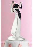 Review Yacanna  / Caucasian Kissing Couple Wedding Cake Topper