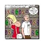 Lava Lamps On First Date - 8 Inch Ceramic Tile
