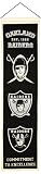 NFL Oakland Raiders Heritage Banner