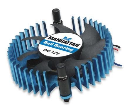 Manhattan, 45mm Aluminium Radail Fin Heat Sink Video Card Chipset Cooler