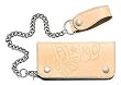 Marc by Marc Jacobs Fist Vachetta Leather Wallet with Chain Keyloop