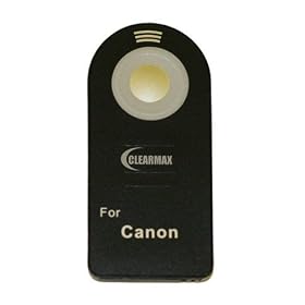 Click here to buy Wireless Remote Control for Canon EOS Digital Rebel XT, XTi, XSi, T1i, T2i, 7D & 5D... by ClearMax.