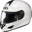 HJC Solid Men's CL-16 Sports Bike Racing Motorcycle Helmet - White