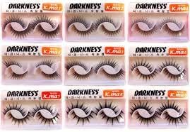 Darkness False Eyelashes K-Ma 9 (2 Pair) X 3 Pack