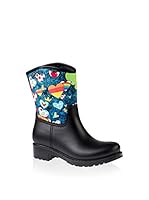 ZZ-SILENCE of the BEES Botas de agua Bluely (Negro / Multicolor)